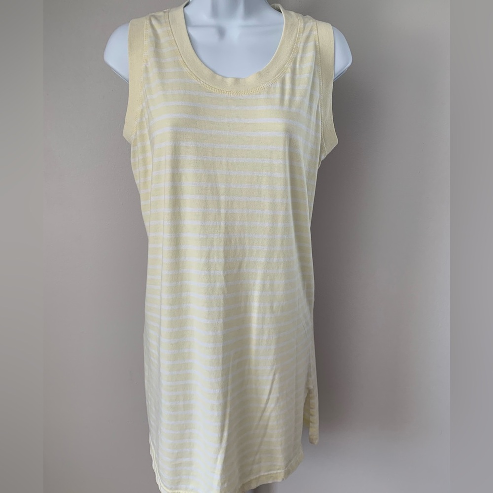 Jockey Yellow Relaxed Sleeveless Top